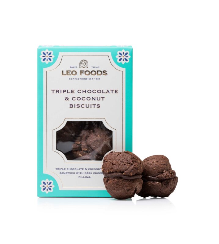 Triple Chocolate and Coconut Bites retail box